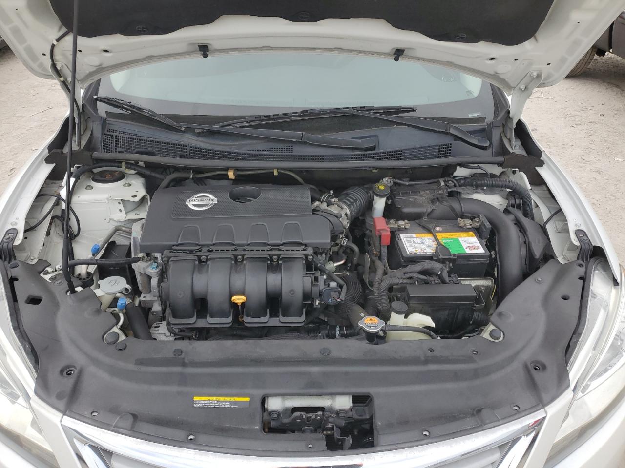 2014 Nissan Sentra VIN 3N1AB7APXEL636084 Copart auction photo, side / front end damage thumbnail 11