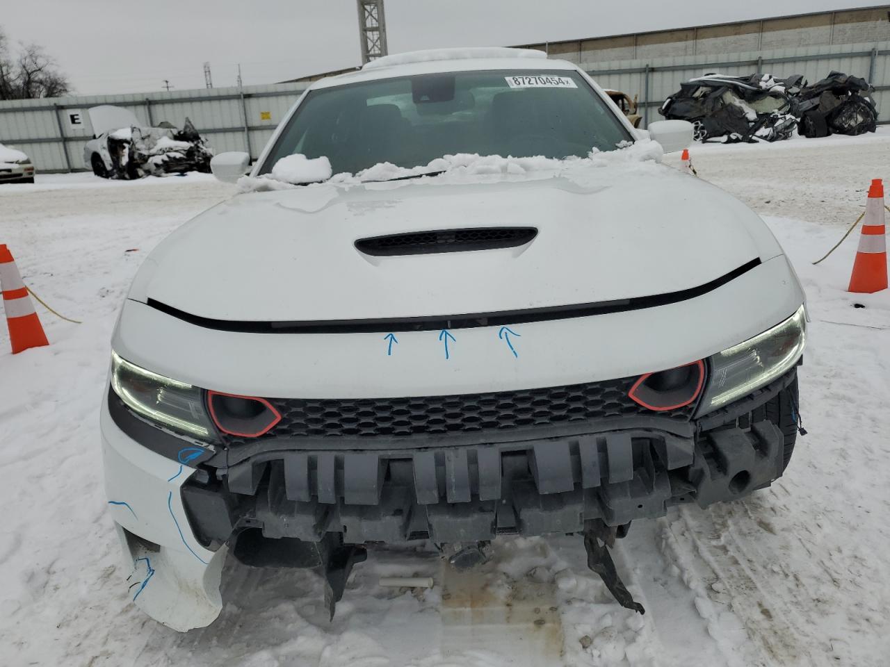 2015 Dodge Charger VIN 2C3CDXGJ7FH868644 Copart auction photo, front end damage thumbnail 5