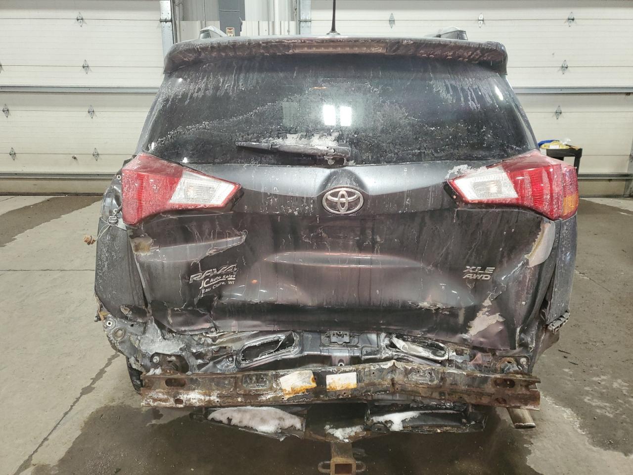 2015 Toyota RAV 4 VIN 2T3RFREV1FW269451 Copart auction photo, rear end damage thumbnail 6