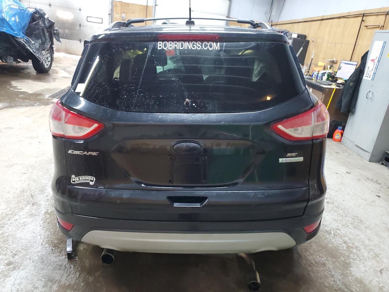 2013 Ford Escape VIN 1FMCU0GX6DUD01158 Copart auction photo, front end / undercarriage damage thumbnail 6