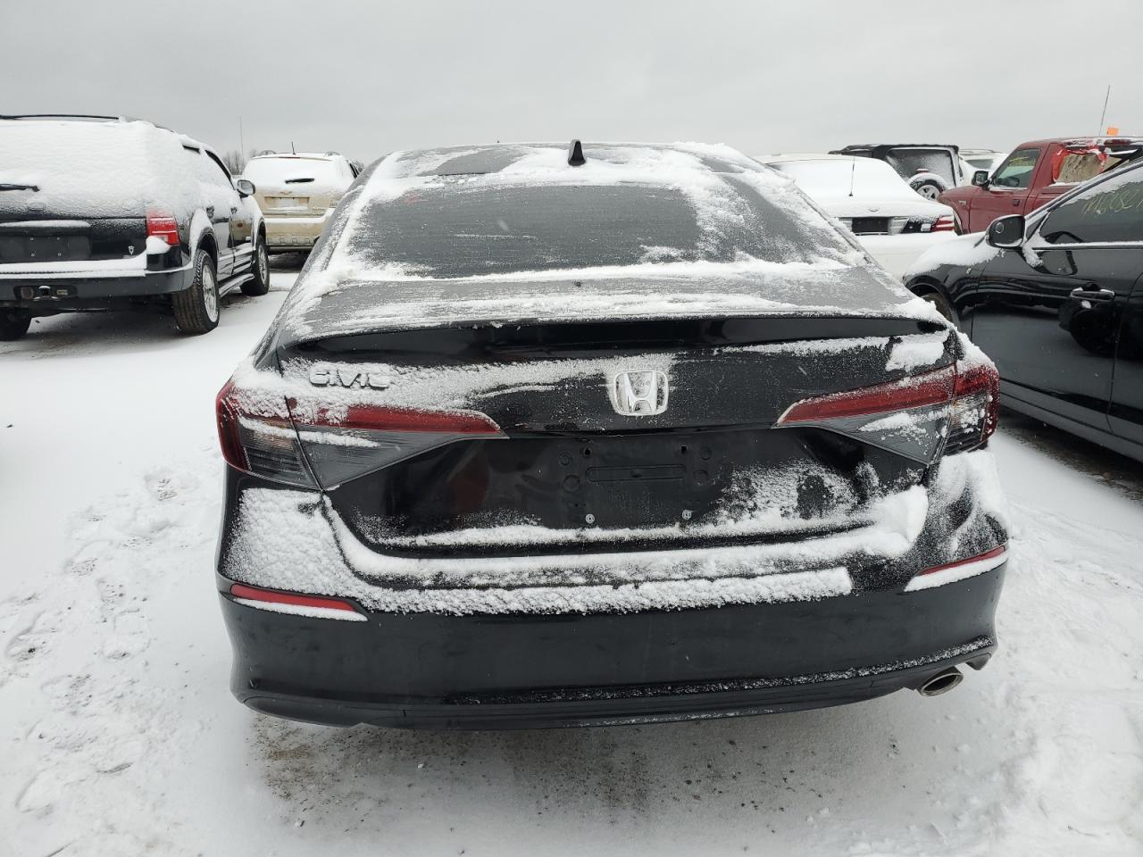2025 Honda Civic VIN 2HGFE2F5XSH538036 Copart auction photo, front end damage thumbnail 6