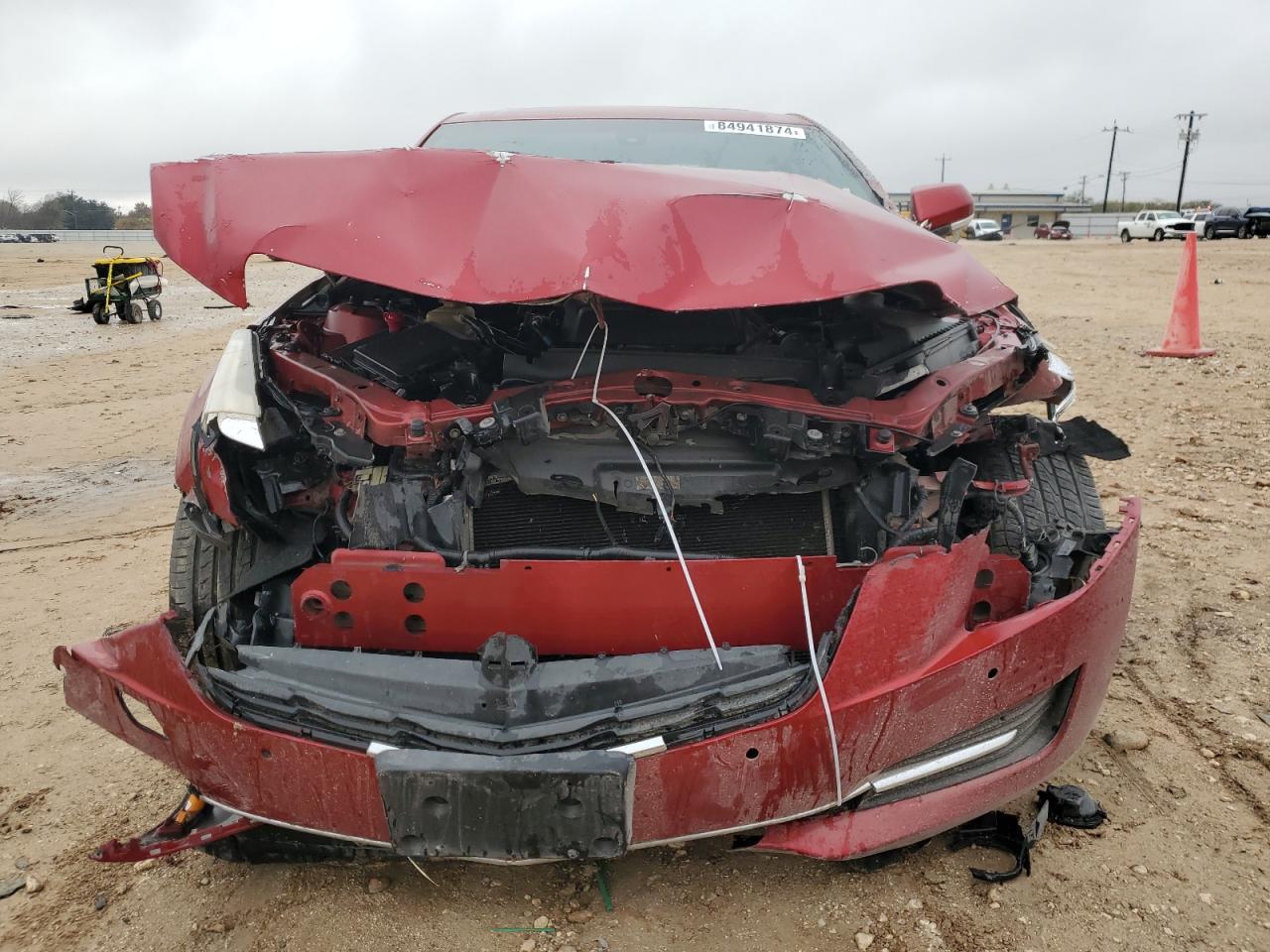 2016 Cadillac ATS VIN 1G6AH5RX9G0103246 Copart auction photo, all over damage thumbnail 5