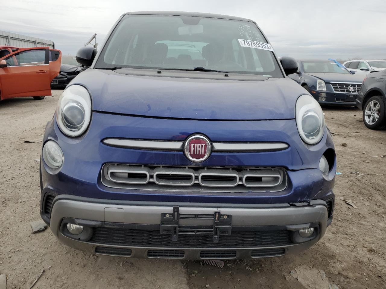 2018 Fiat 500 VIN ZFBCFADH9JZ041163 Copart auction photo, front end damage thumbnail 5