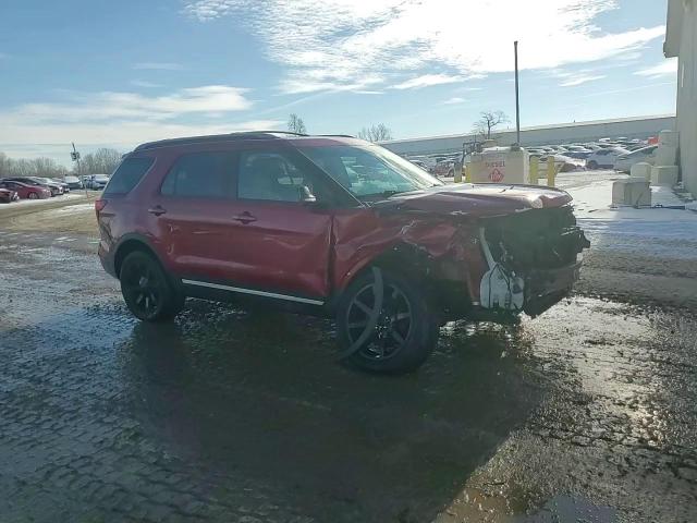 2017 Ford Explorer VIN 1FM5K8D85HGB78015 Copart auction photo, front end / side damage thumbnail 15
