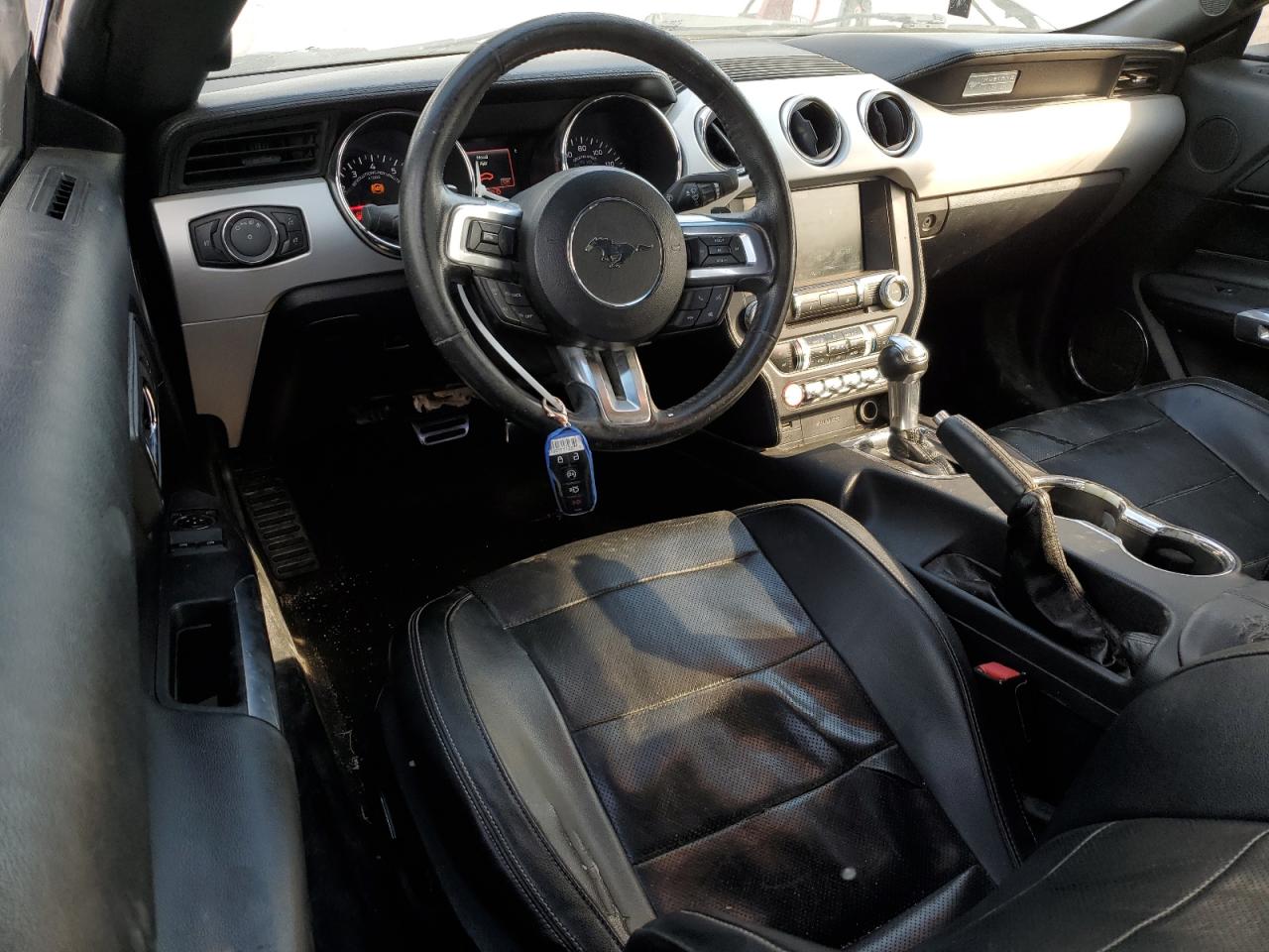2015 Ford Mustang VIN 1FA6P8TH8F5423318 Copart auction photo, front end / side damage thumbnail 8