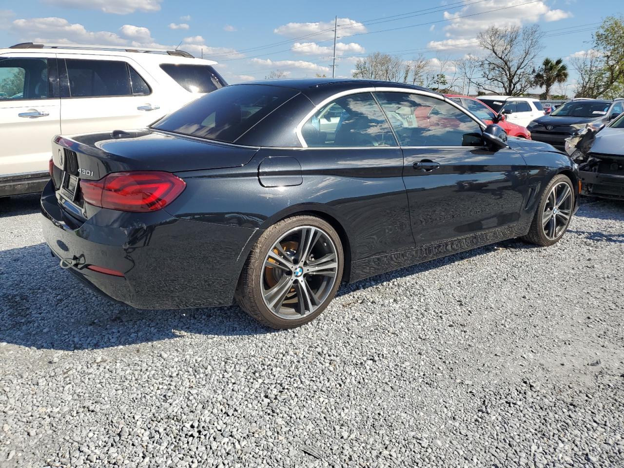 2020 BMW 4er VIN WBA4Z1C05L5N64949 Copart auction photo, front end / side damage thumbnail 3