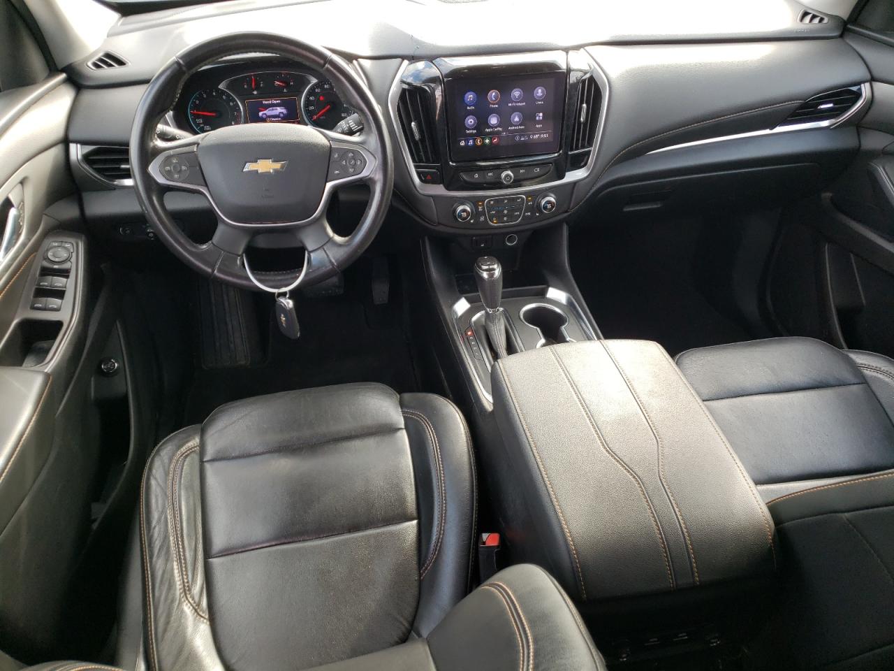 2020 Chevrolet Traverse VIN 1GNEVHKW7LJ141855 Copart auction photo, front end damage thumbnail 8