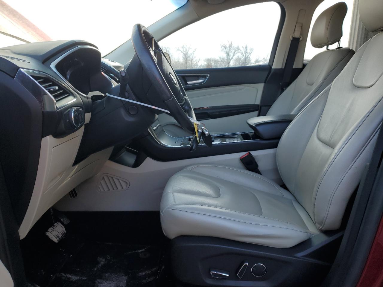 2019 Ford Edge VIN 2FMPK3K9XKBB20939 Copart auction photo, front end / side damage thumbnail 7