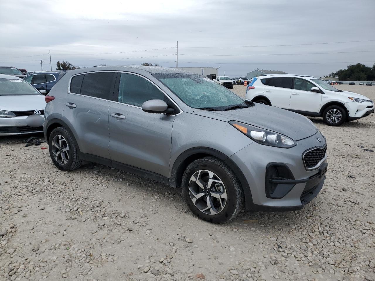 2020 KIA Sportage VIN KNDPM3AC9L7710202 Copart auction photo, vandalism damage thumbnail 4