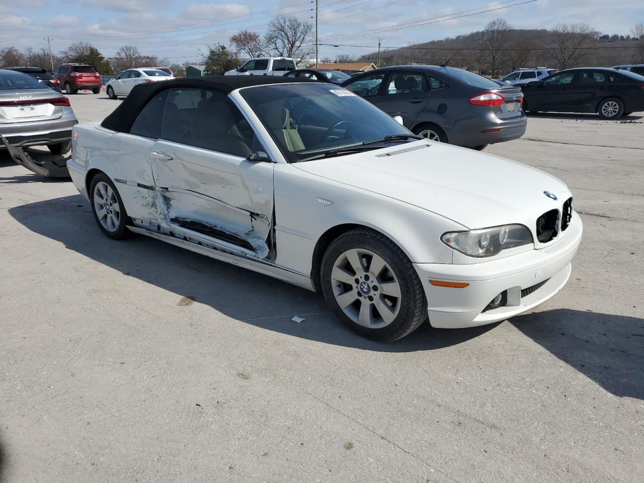 2006 BMW 3er VIN WBABW33456PX88584 Copart auction photo, side / front end damage thumbnail 4