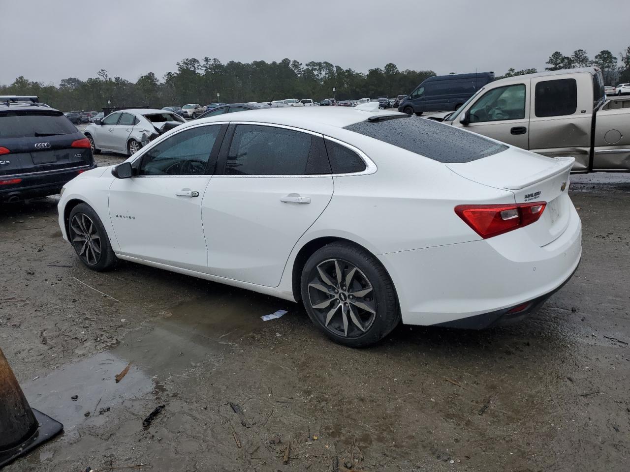 2017 Chevrolet Malibu VIN 1G1ZE5ST7HF241102 Copart auction photo, side damage thumbnail 2