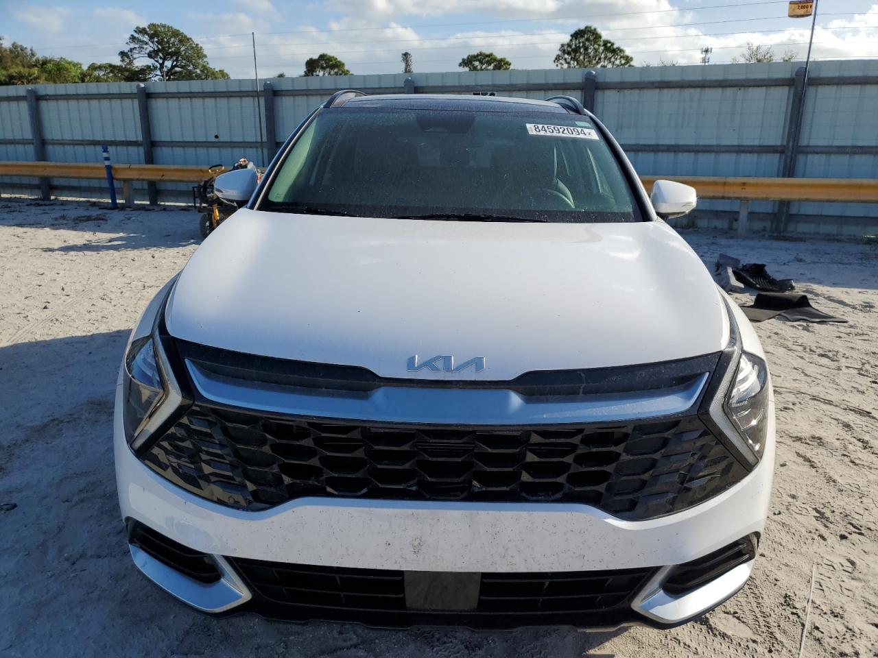 2023 KIA Sportage VIN 5XYK43AF6PG069362 Copart auction photo, rear end / minor dent/scratches damage thumbnail 5