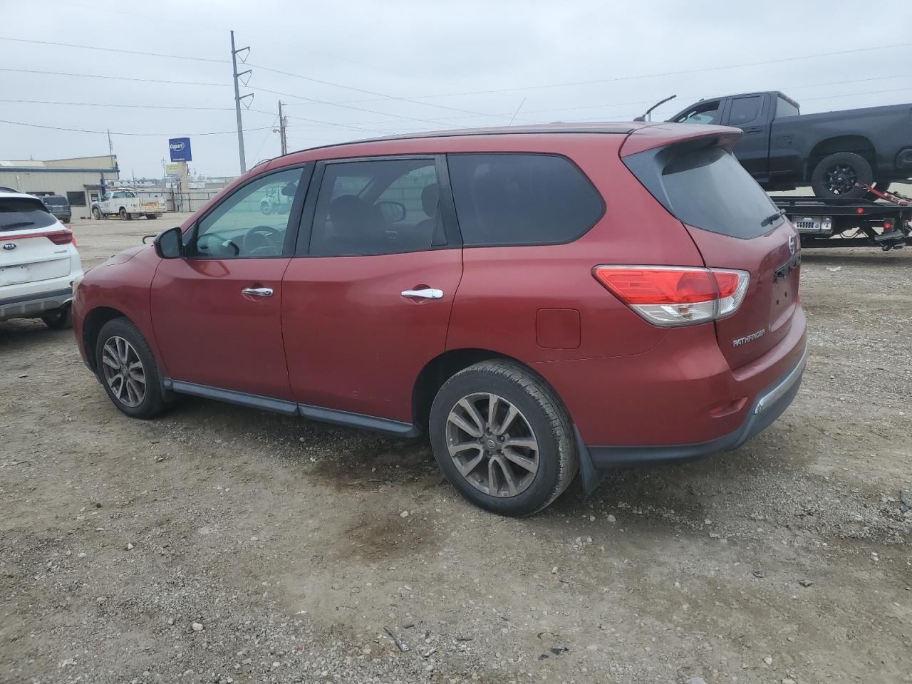 2014 Nissan Pathfinder VIN 5N1AR2MN1EC683355 Copart auction photo, minor dent/scratches damage thumbnail 2
