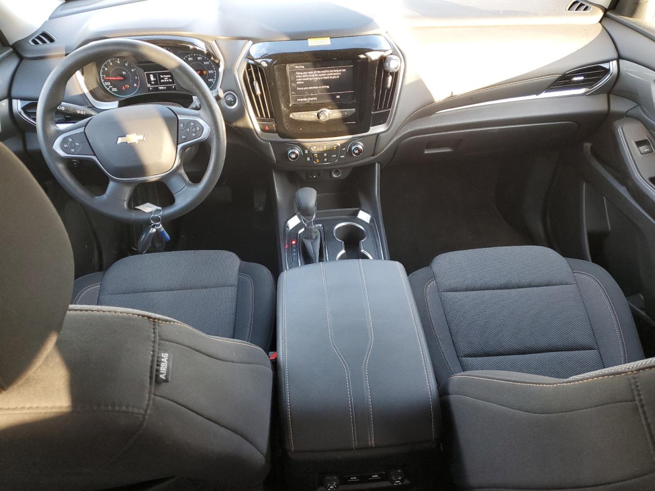 2021 Chevrolet Traverse VIN 1GNERFKWXMJ208152 Copart auction photo, front end damage thumbnail 8