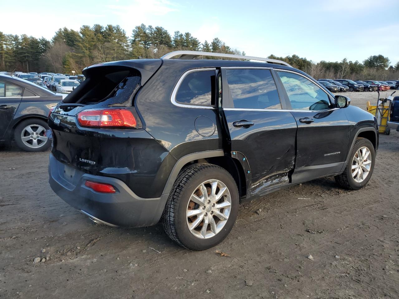 2014 Jeep Grand Cherokee VIN 1C4PJMDS4EW279035 Copart auction photo, all over damage thumbnail 3
