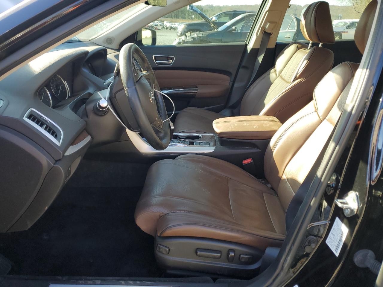 2018 Acura TLX VIN 19UUB2F70JA007992 Copart auction photo, front end / side damage thumbnail 7