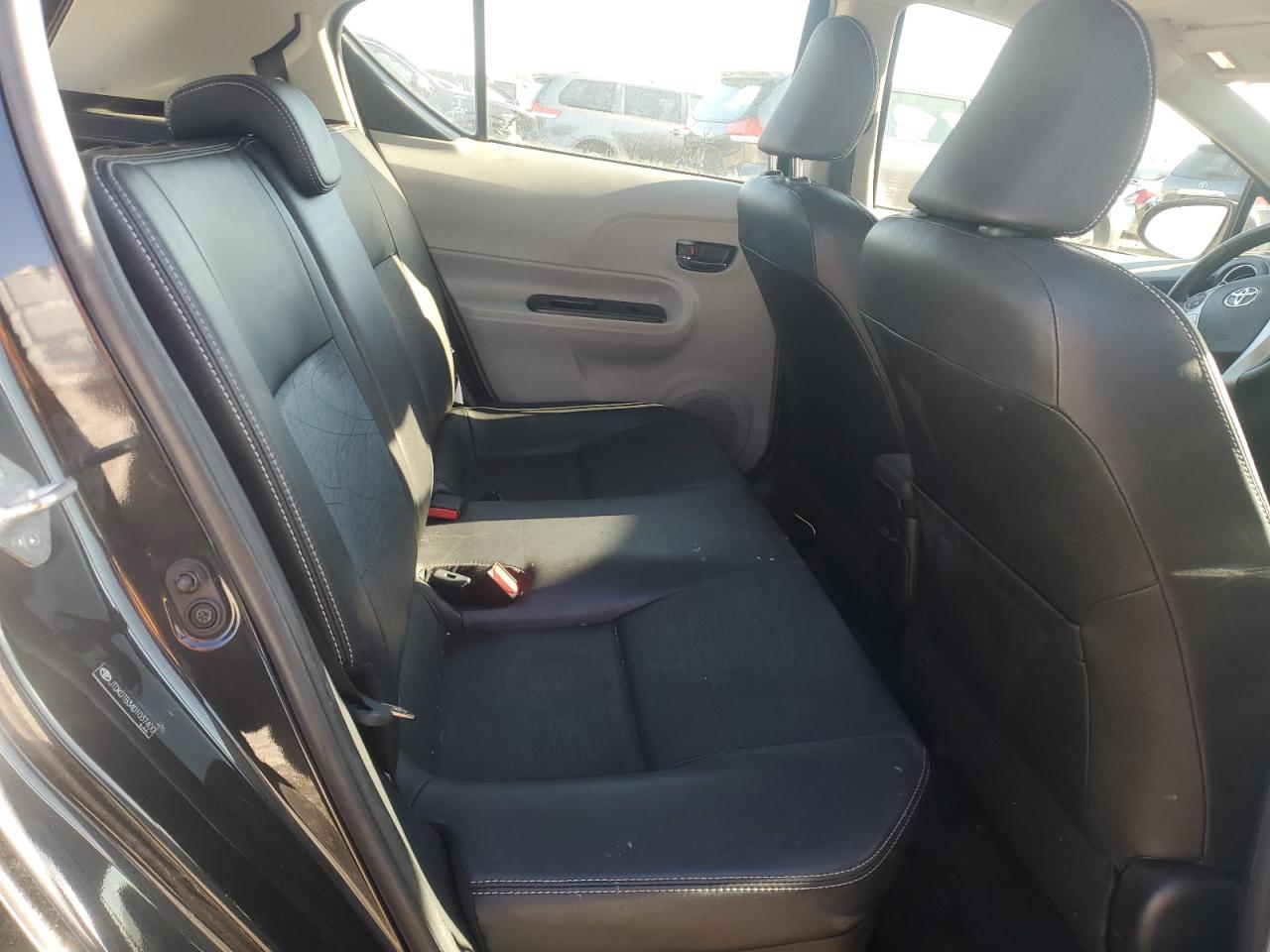 2013 Toyota Prius VIN JTDKDTB34D1037400 Copart auction photo, front end / rear end damage thumbnail 10