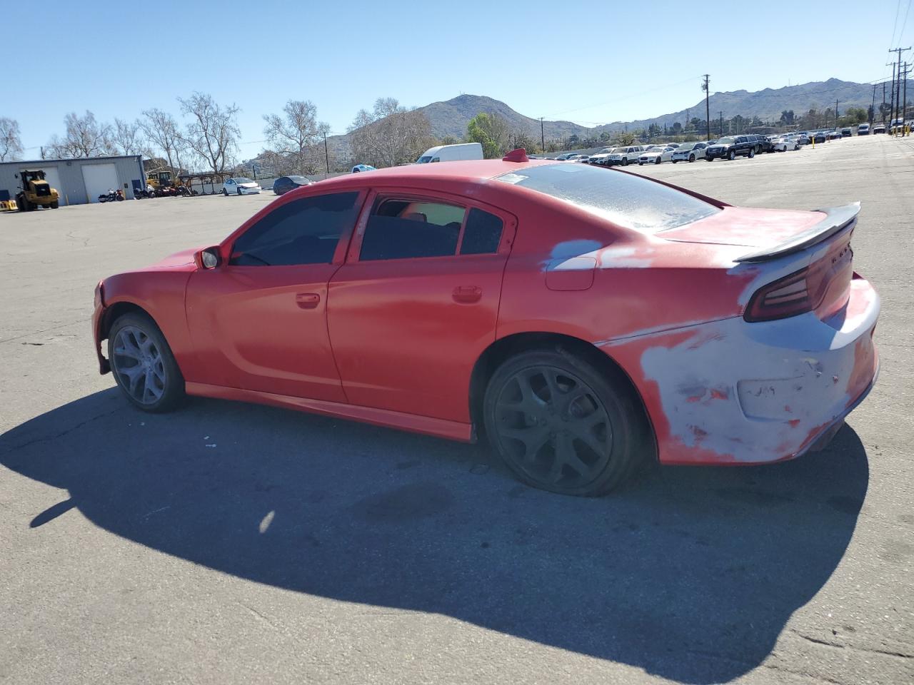 2019 Dodge Charger VIN 2C3CDXCT2KH613157 Copart auction photo, front end / vandalism damage thumbnail 2