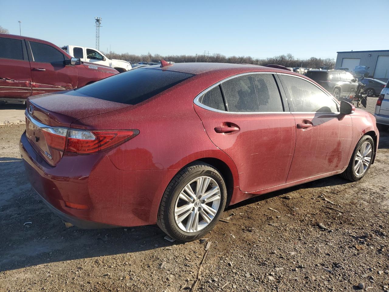 2013 Lexus ES VIN JTHBK1GG4D2024564 Copart auction photo, front end damage thumbnail 3
