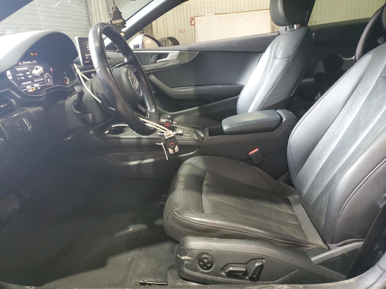 2018 Audi A5 VIN WAUPNAF59JA004145 Copart auction photo, side / front end damage thumbnail 10