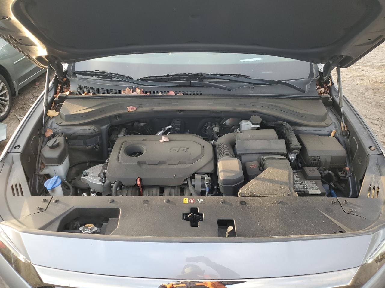 2020 Hyundai Santa Fe VIN 5NMS5CAD4LH165356 Copart auction photo, rear end damage thumbnail 12