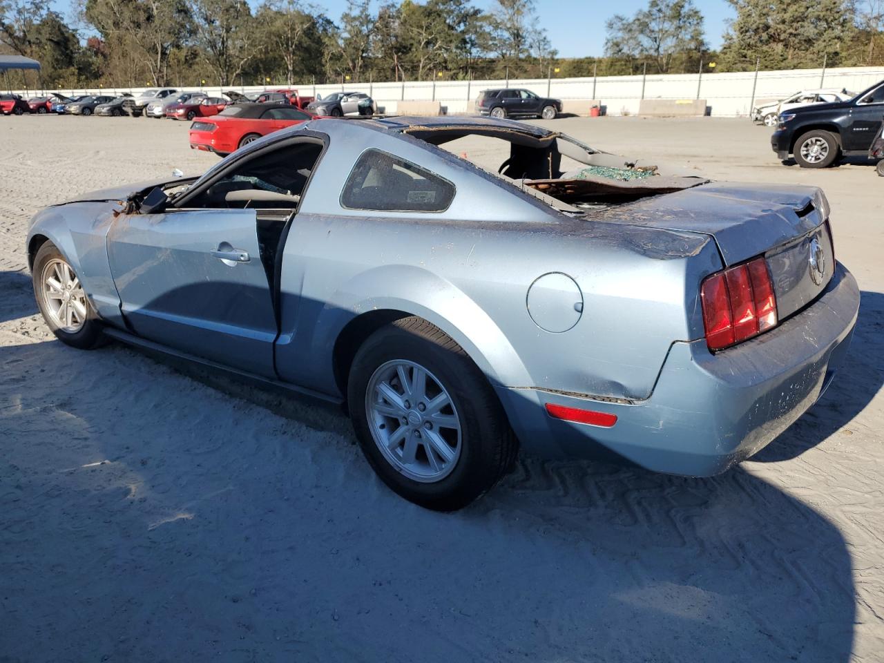 2008 Ford Mustang VIN 1ZVHT80N785113203 Copart auction photo, all over damage thumbnail 2