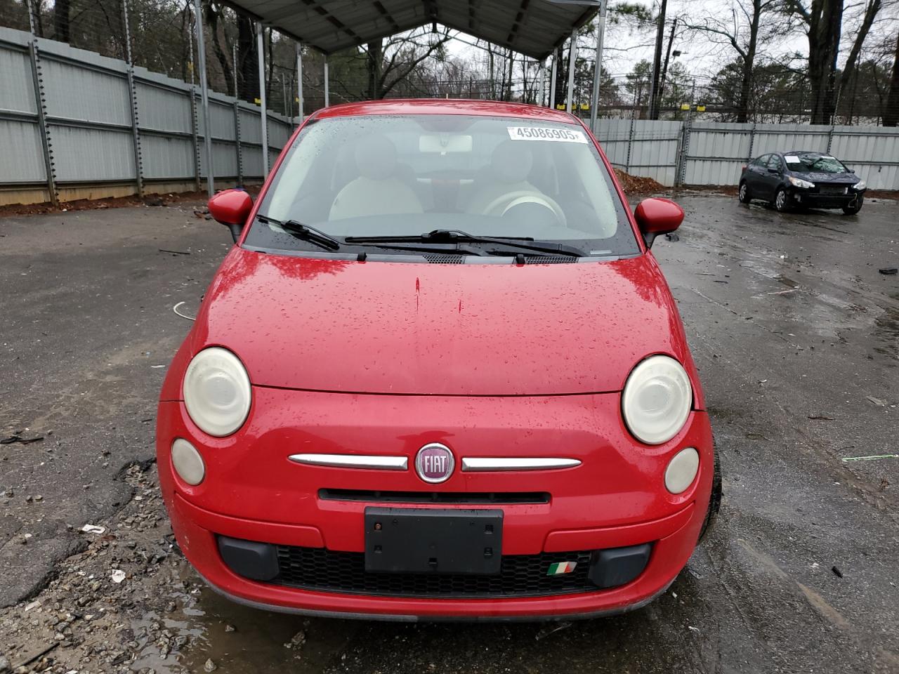 2012 Fiat 500 VIN 3C3CFFARXCT104647 Copart auction photo, front end / side damage thumbnail 5