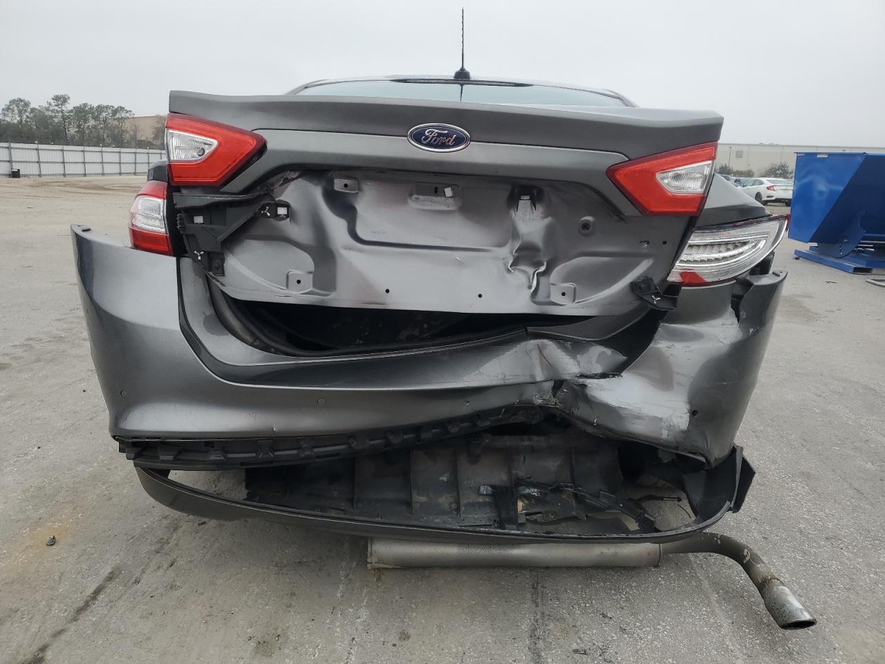2014 Ford Fusion VIN 1FA6P0H72E5367800 Copart auction photo, rear end / front end damage thumbnail 6