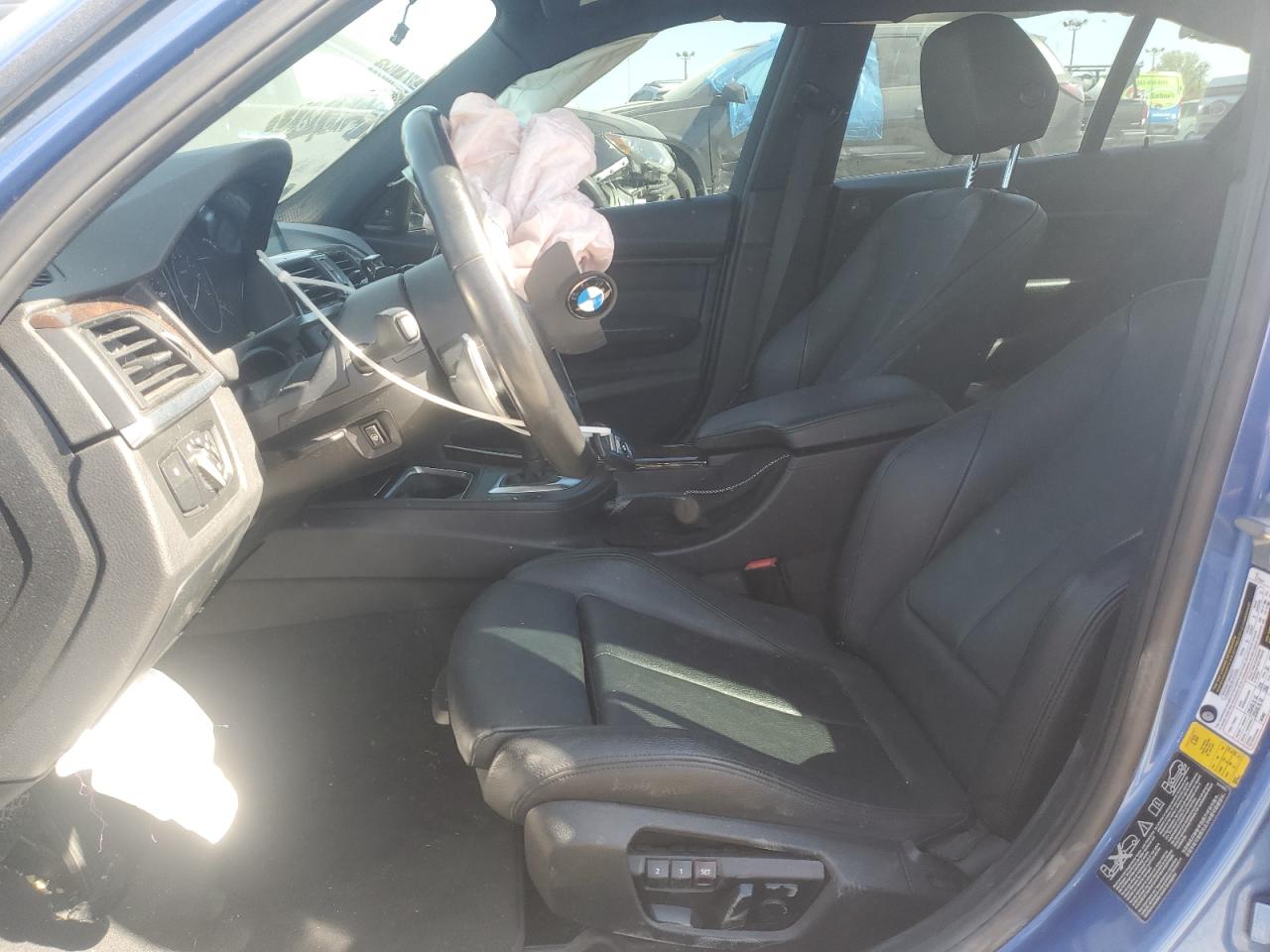 2015 BMW 3er VIN WBA3B9G58FNR93124 Copart auction photo, front end / rear end damage thumbnail 7