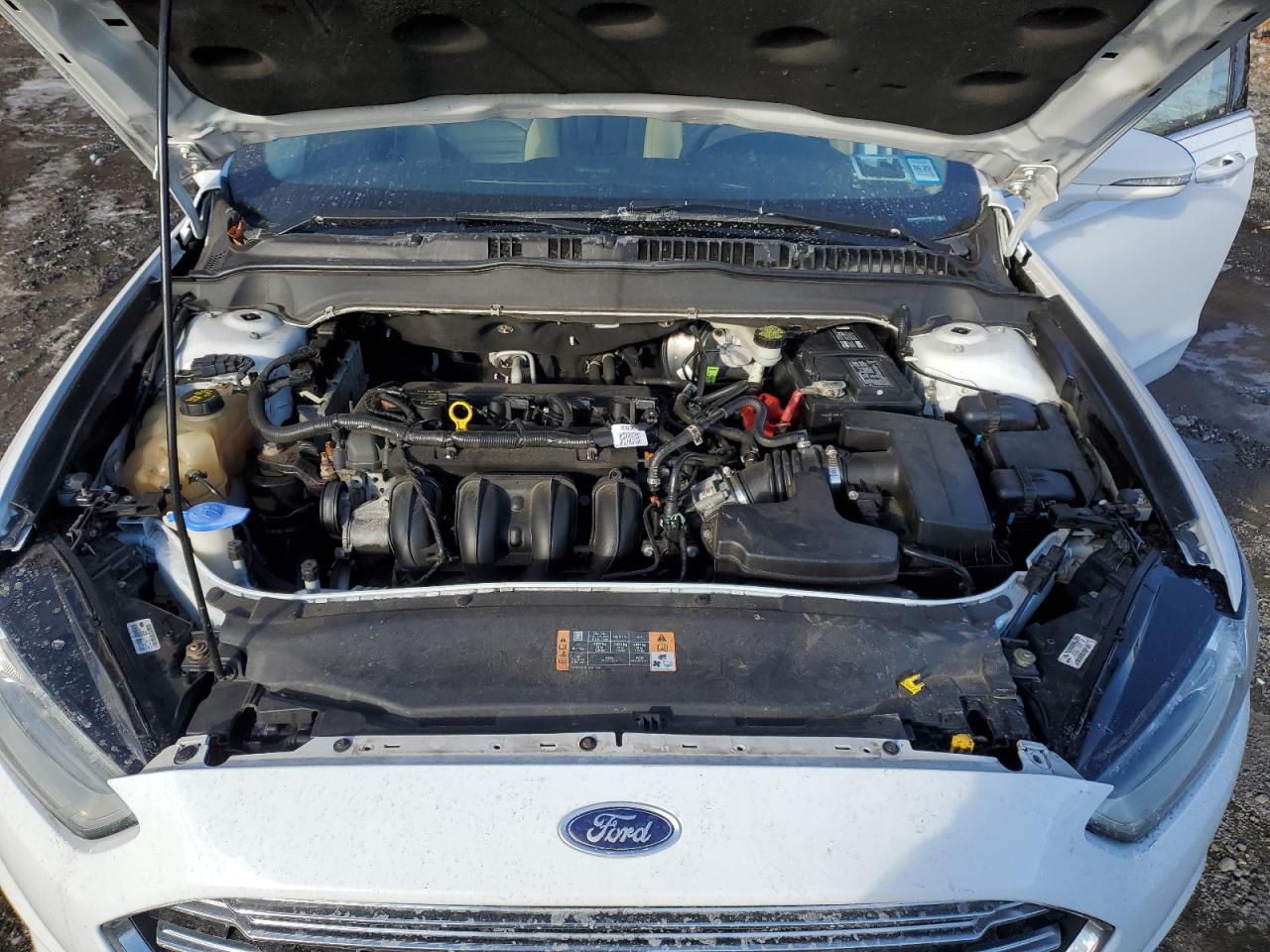 2015 Ford Fusion VIN 3FA6P0H73FR176109 Copart auction photo, side / minor dent/scratches damage thumbnail 12