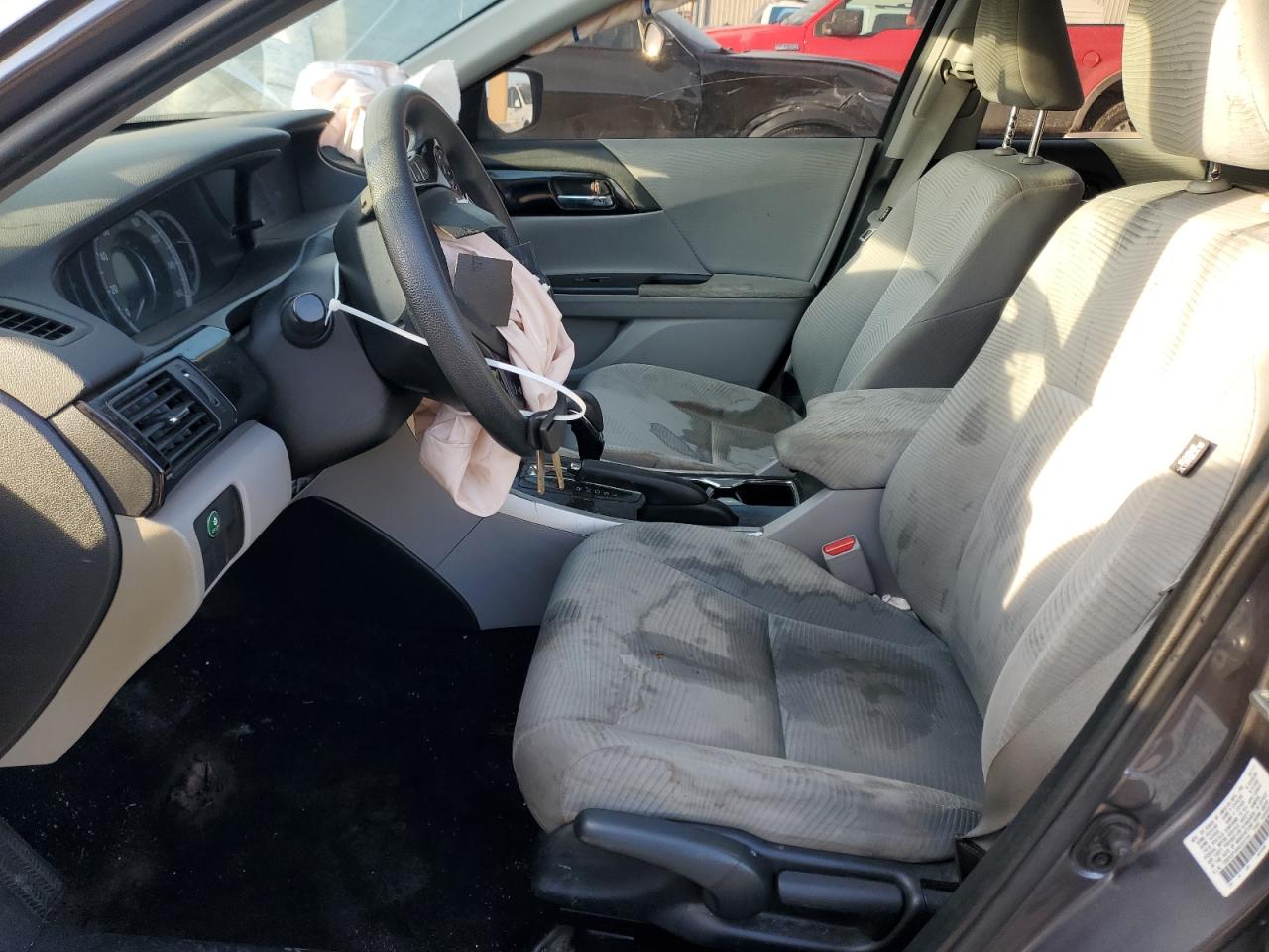 2017 Honda Accord VIN 1HGCR2F3XHA300734 Copart auction photo, front end / side damage thumbnail 7