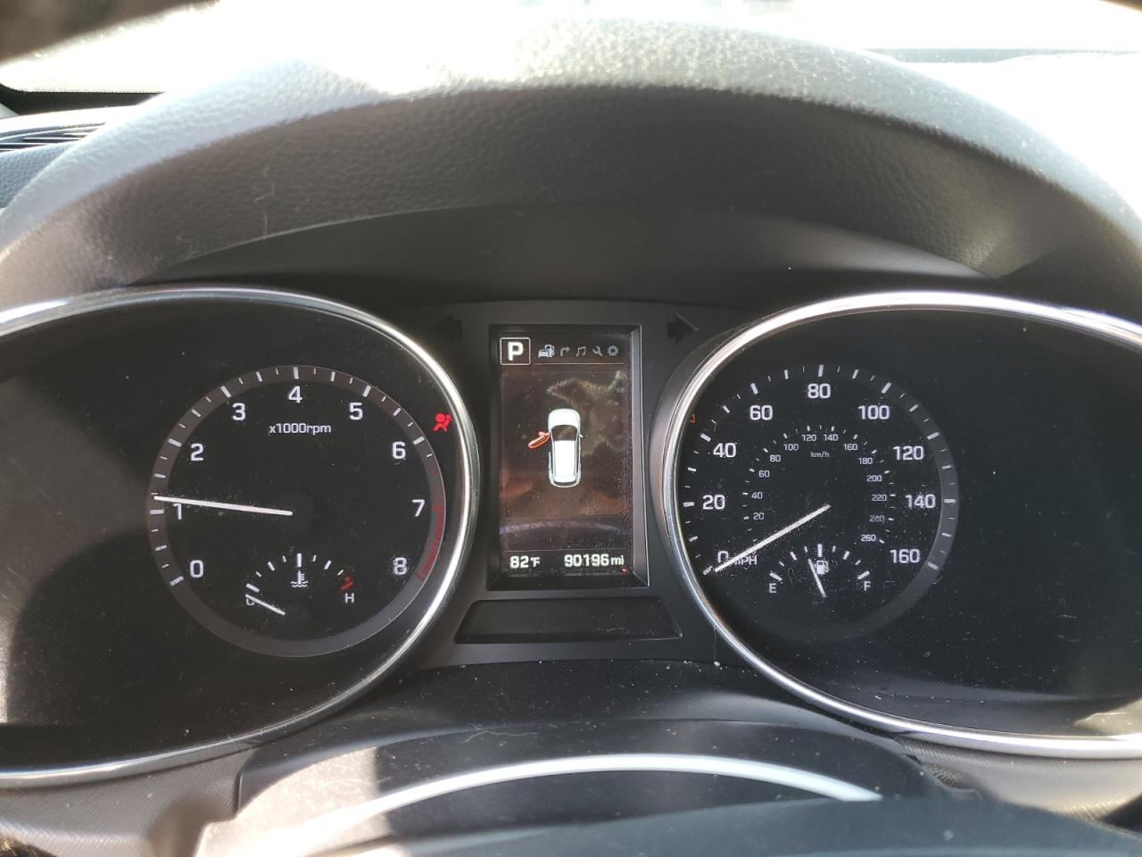 2018 Hyundai Santa Fe VIN KM8SRDHFXJU293989 Copart auction photo, front end damage thumbnail 9