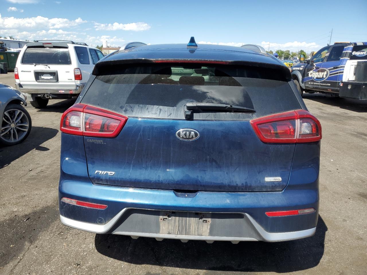 2018 KIA Niro VIN KNDCB3LC3J5153586 Copart auction photo, front end damage thumbnail 6