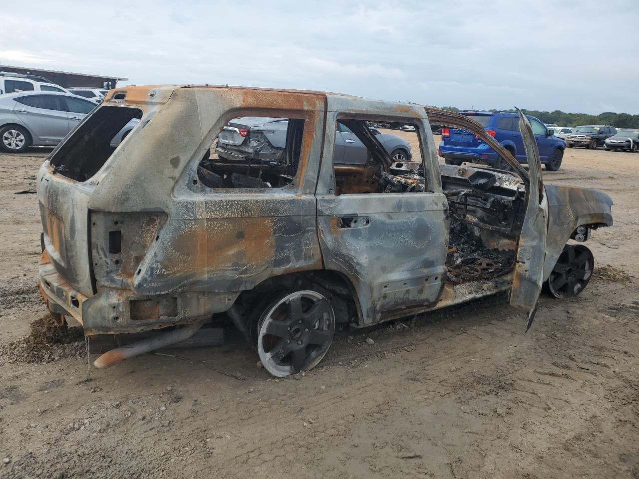 2008 Jeep Grand Cherokee VIN 1J8GS48KX8C194786 Copart auction photo, burn damage thumbnail 3