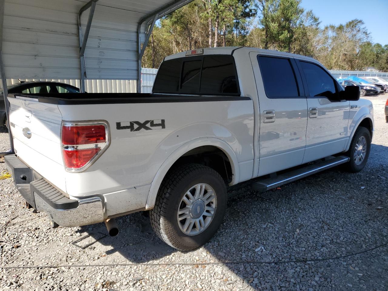 2013 Ford F-150 VIN 1FTFW1ET1DFD89784 Copart auction photo, top/roof damage thumbnail 3