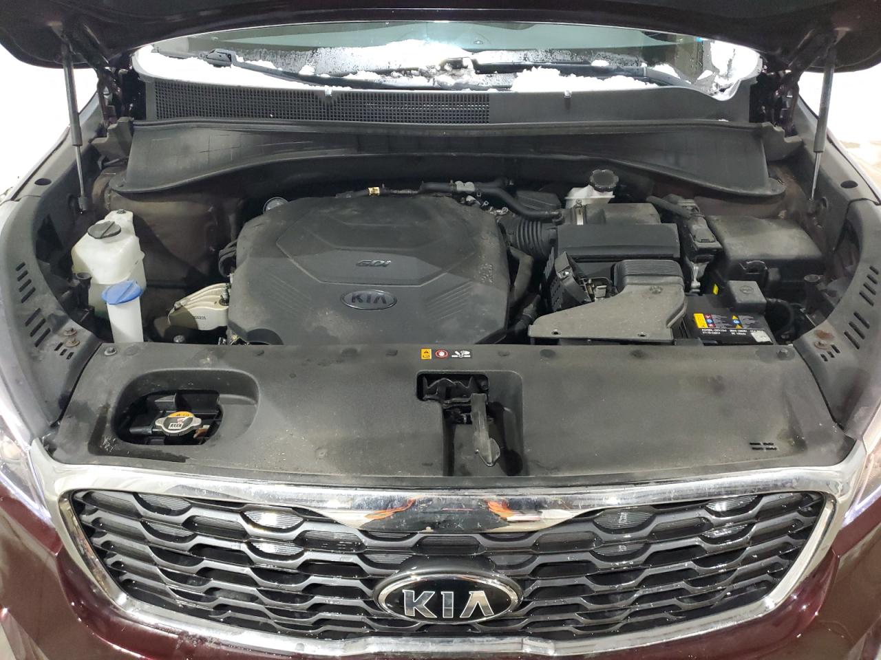 2020 KIA Sorento VIN 5XYPHDA53LG700490 Copart auction photo, front end / side damage thumbnail 12