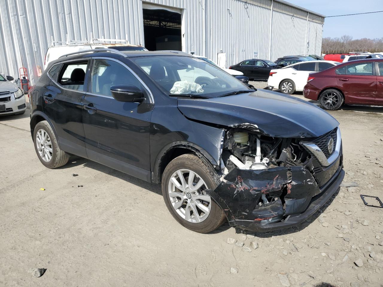 2021 Nissan Rogue VIN JN1BJ1BW3MW444833 Copart auction photo, front end damage thumbnail 4