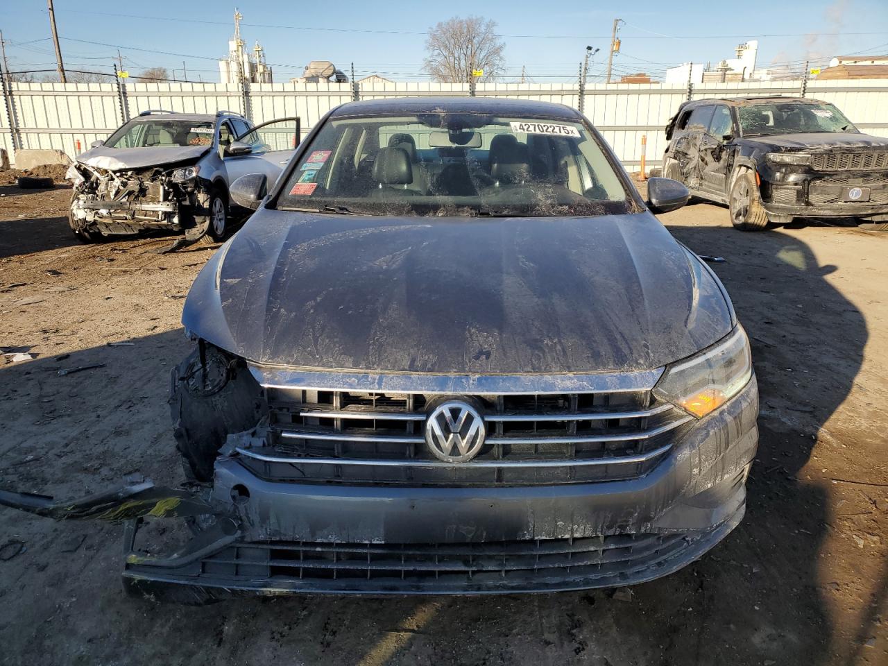 2019 Volkswagen Jetta VIN 3VWC57BUXKM120571 Copart auction photo, front end damage thumbnail 5