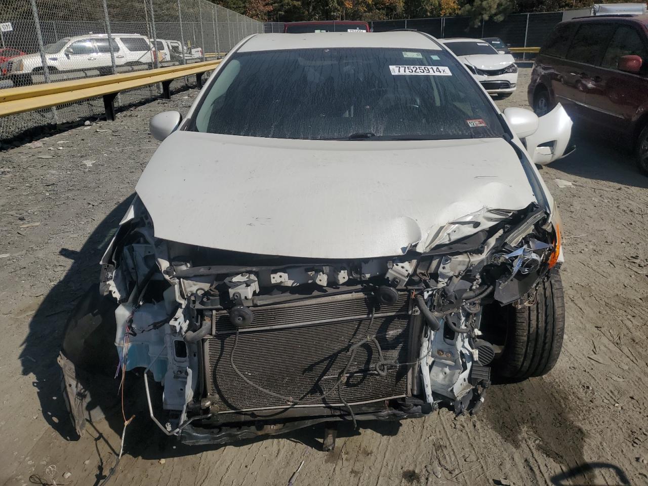 2013 Toyota Prius VIN JTDKN3DU0D1645496 Copart auction photo, front end damage thumbnail 5