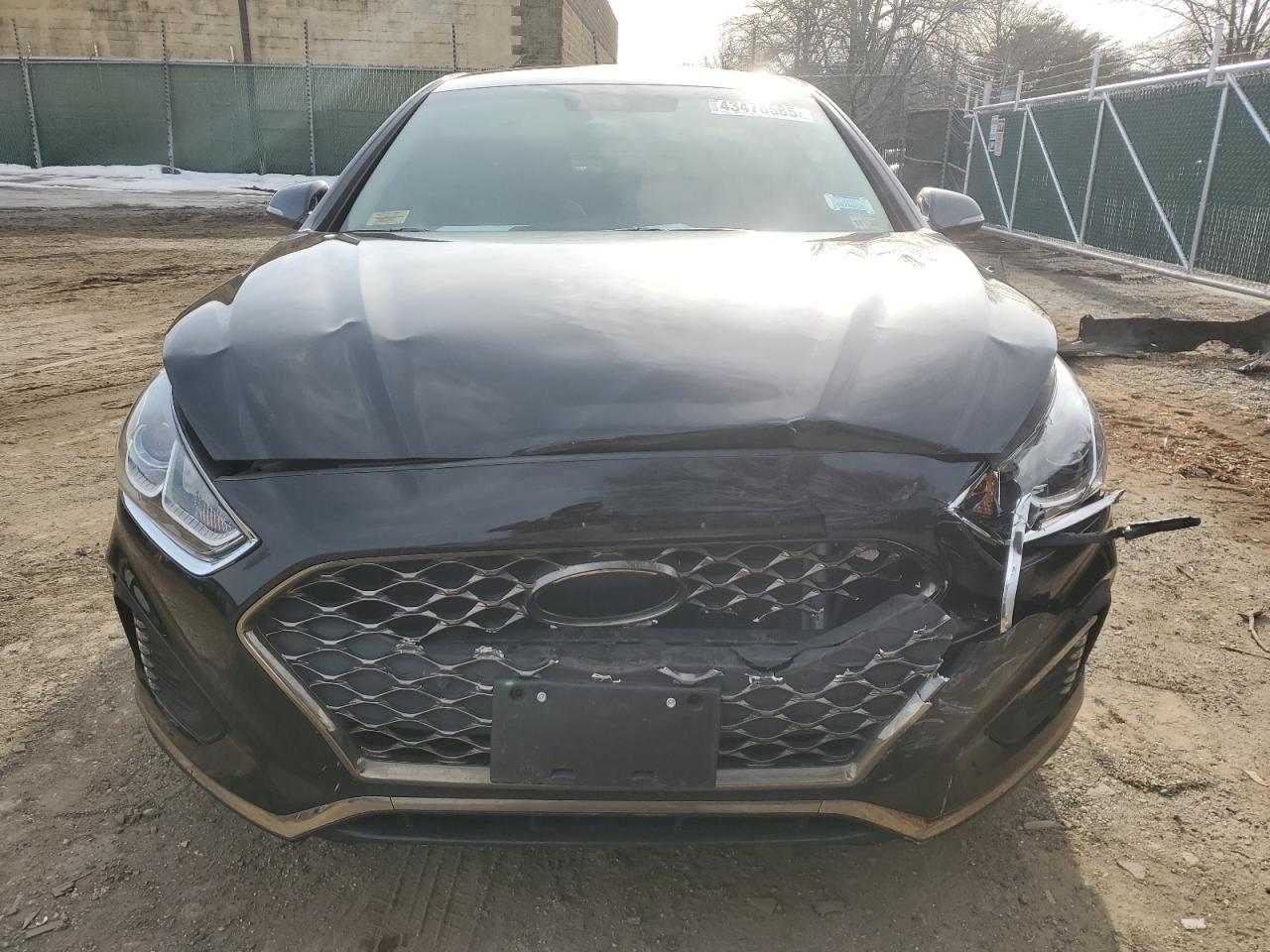 2019 Hyundai Sonata VIN 5NPE34AFXKH729250 Copart auction photo, front end damage thumbnail 5