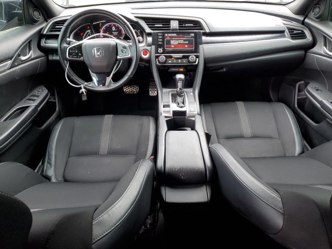 2020 Honda Civic VIN 19XFC2F85LE200703 Copart auction photo, rear end / side damage thumbnail 8