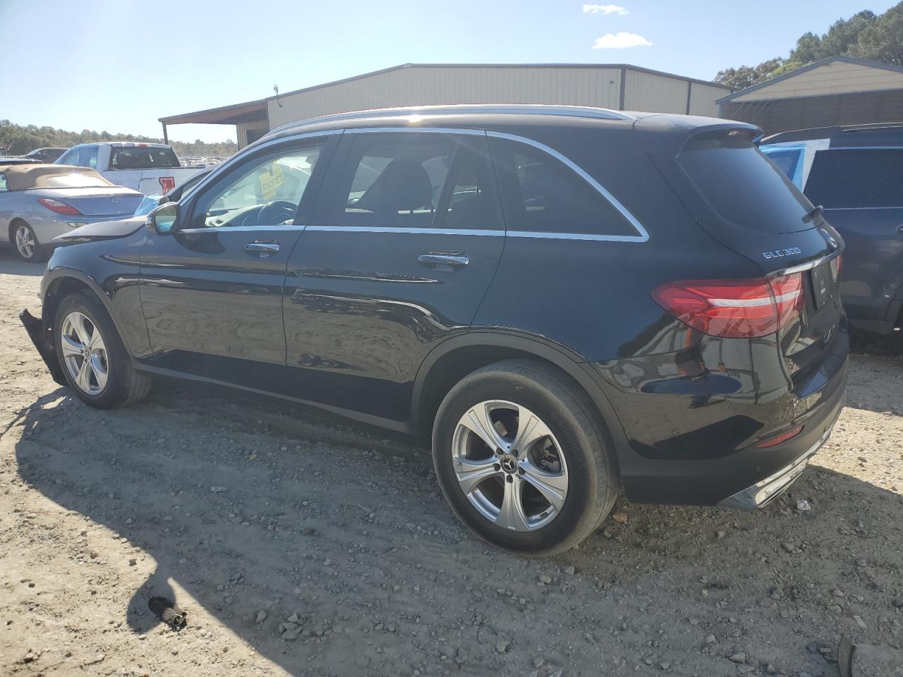 2018 Mercedes-Benz GLC VIN WDC0G4KB8JV040536 Copart auction photo, front end damage thumbnail 2