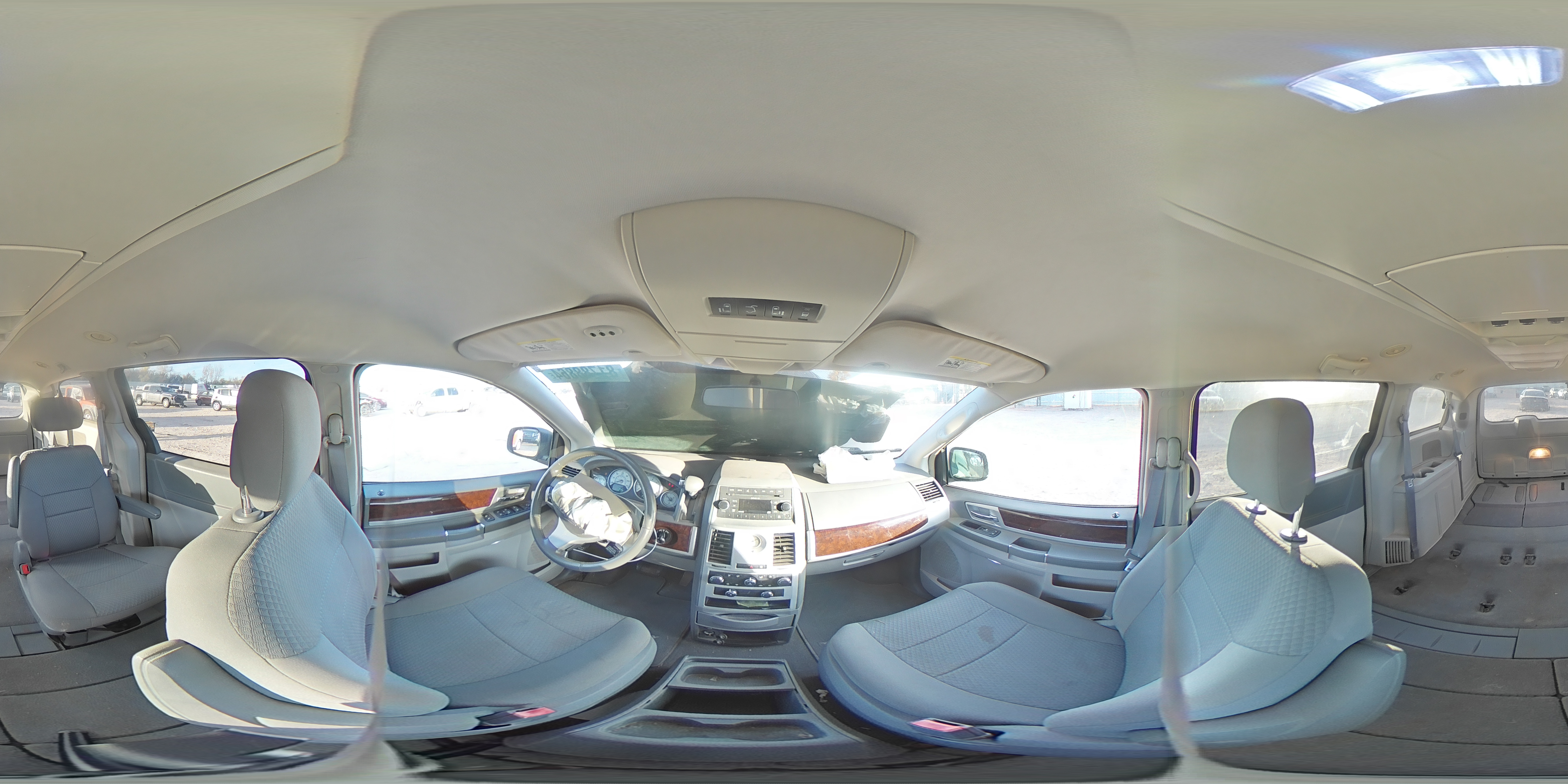 2010 Chrysler Town & Country VIN 2A4RR5D17AR353947 Copart auction photo, front end / rear end damage thumbnail 14