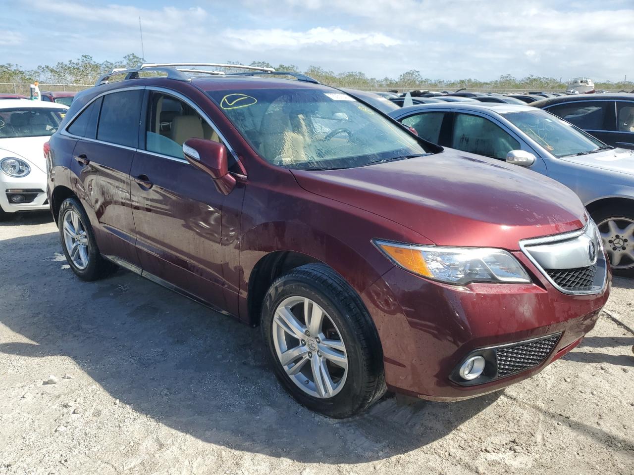 2015 Acura RDX VIN 5J8TB4H59FL011005 Copart auction photo, water/flood damage thumbnail 4