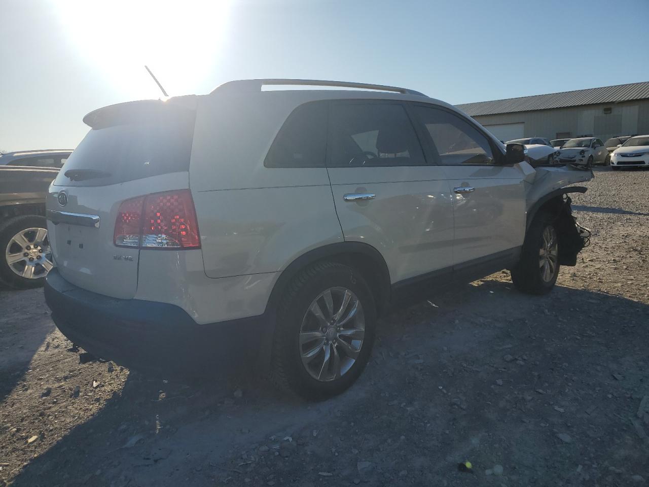 2011 KIA Sorento VIN 5XYKU4A28BG081752 Copart auction photo, front end / mechanical damage thumbnail 3
