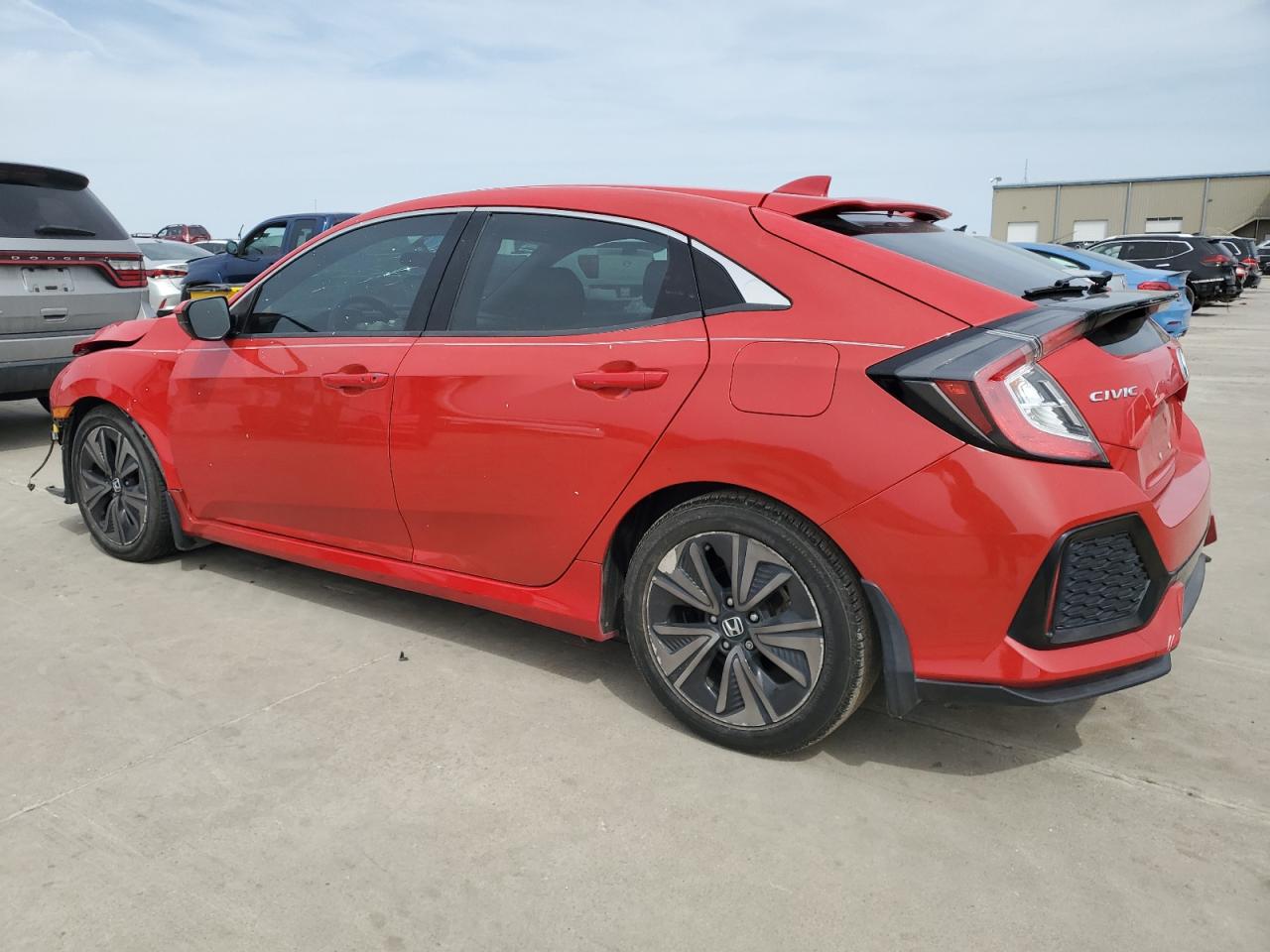 2017 Honda Civic VIN SHHFK7H58HU212508 Copart auction photo, front end / hail damage thumbnail 2
