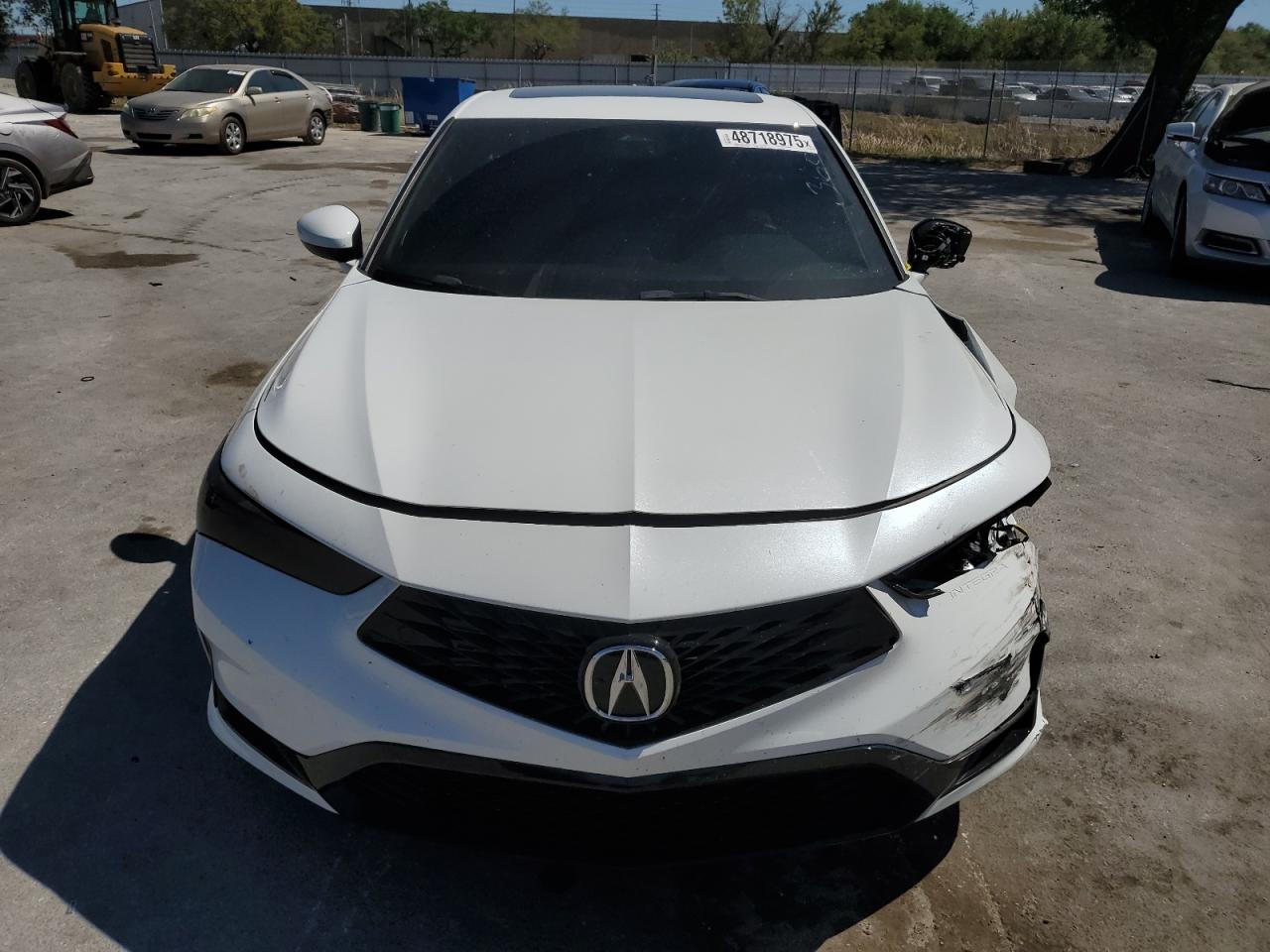 2024 Acura Integra VIN 19UDE4H32RA024348 Copart auction photo, front end / side damage thumbnail 5