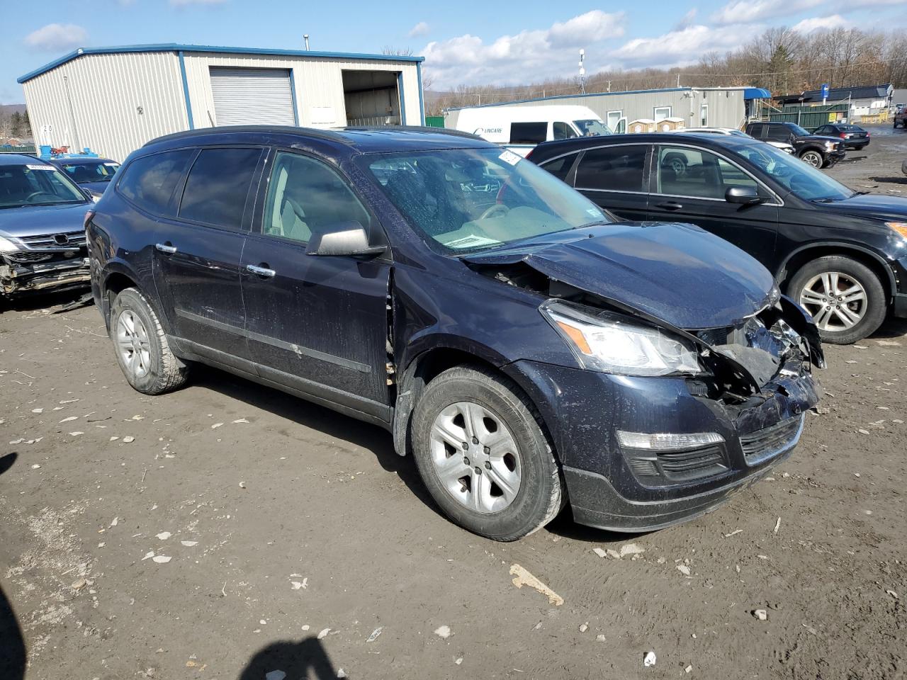 2016 Chevrolet Traverse VIN 1GNKVFKD9GJ187764 Copart auction photo, front end damage thumbnail 4