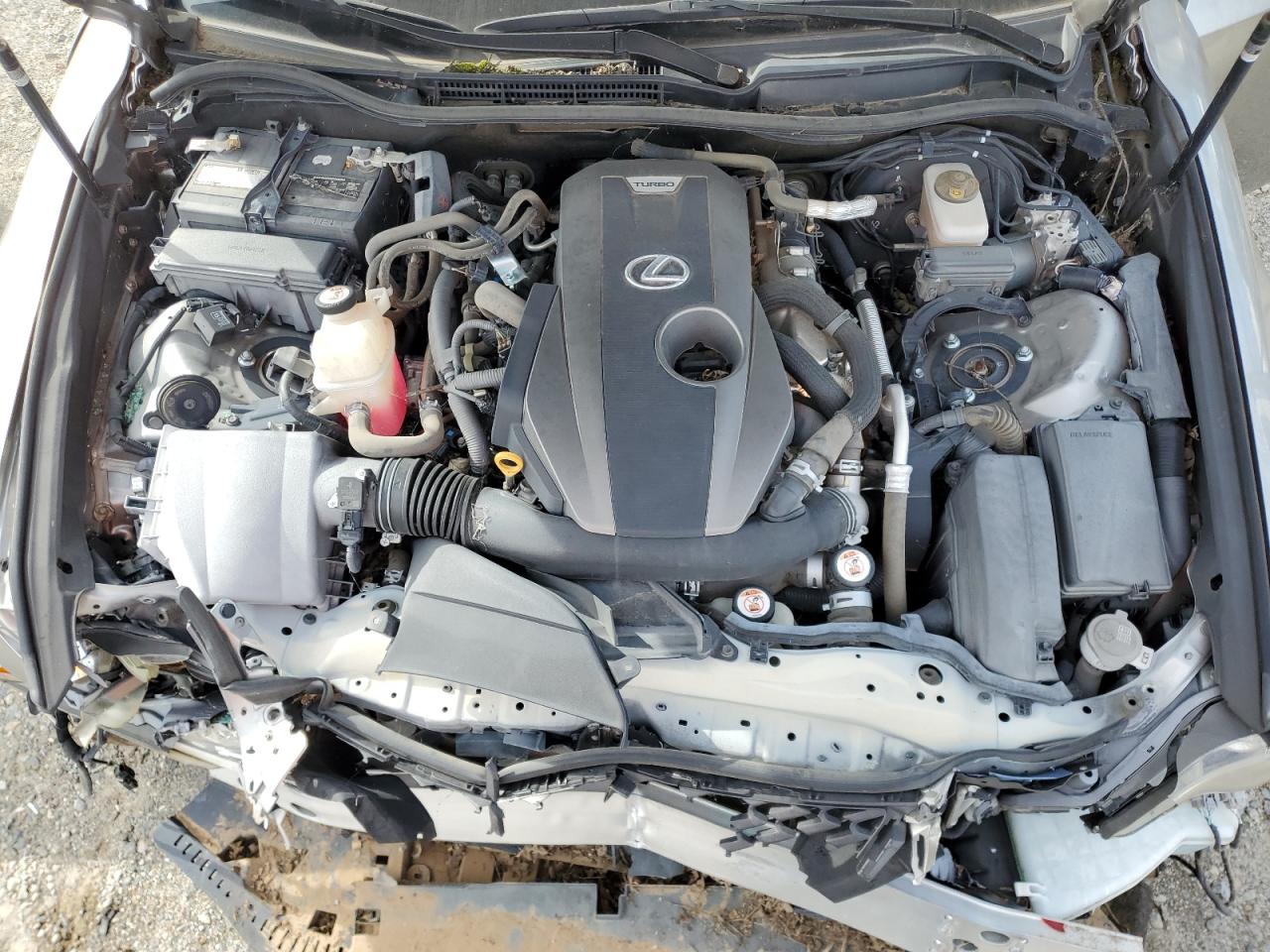 2016 Lexus IS VIN JTHBA1D23G5032184 Copart auction photo, front end damage thumbnail 11