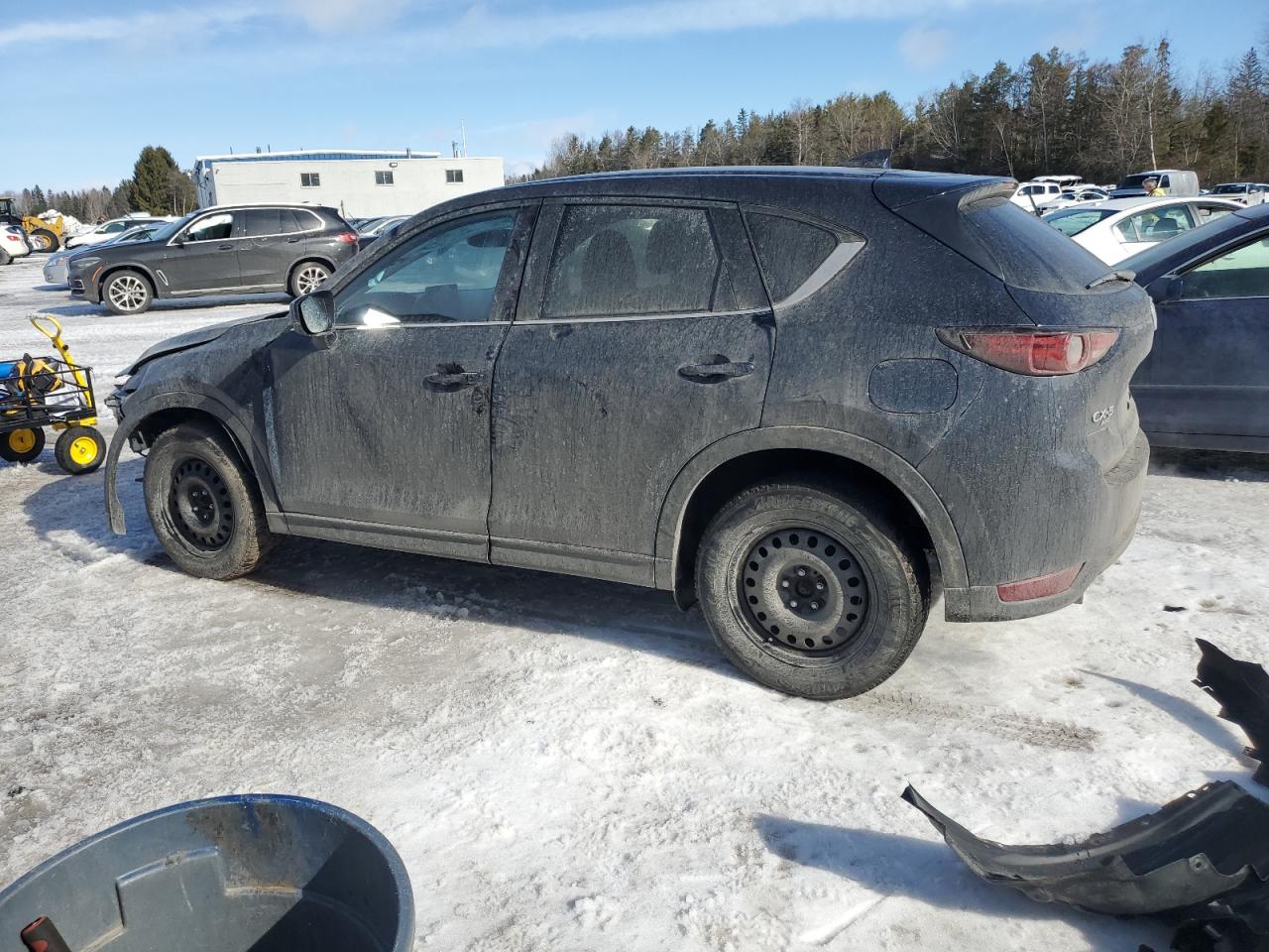 2021 Mazda CX-5 VIN JM3KFBDM5M1103910 Copart auction photo, front end / minor dent/scratches damage thumbnail 2